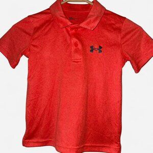 Kids Size 5 Orange Under Armour Shirt